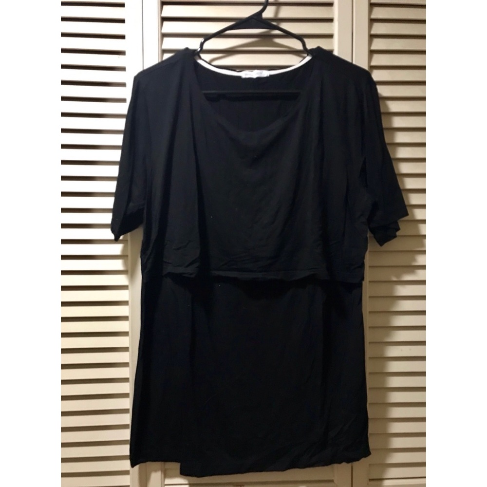 Nursing Top - black